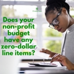 What is a zero-dollar line item?